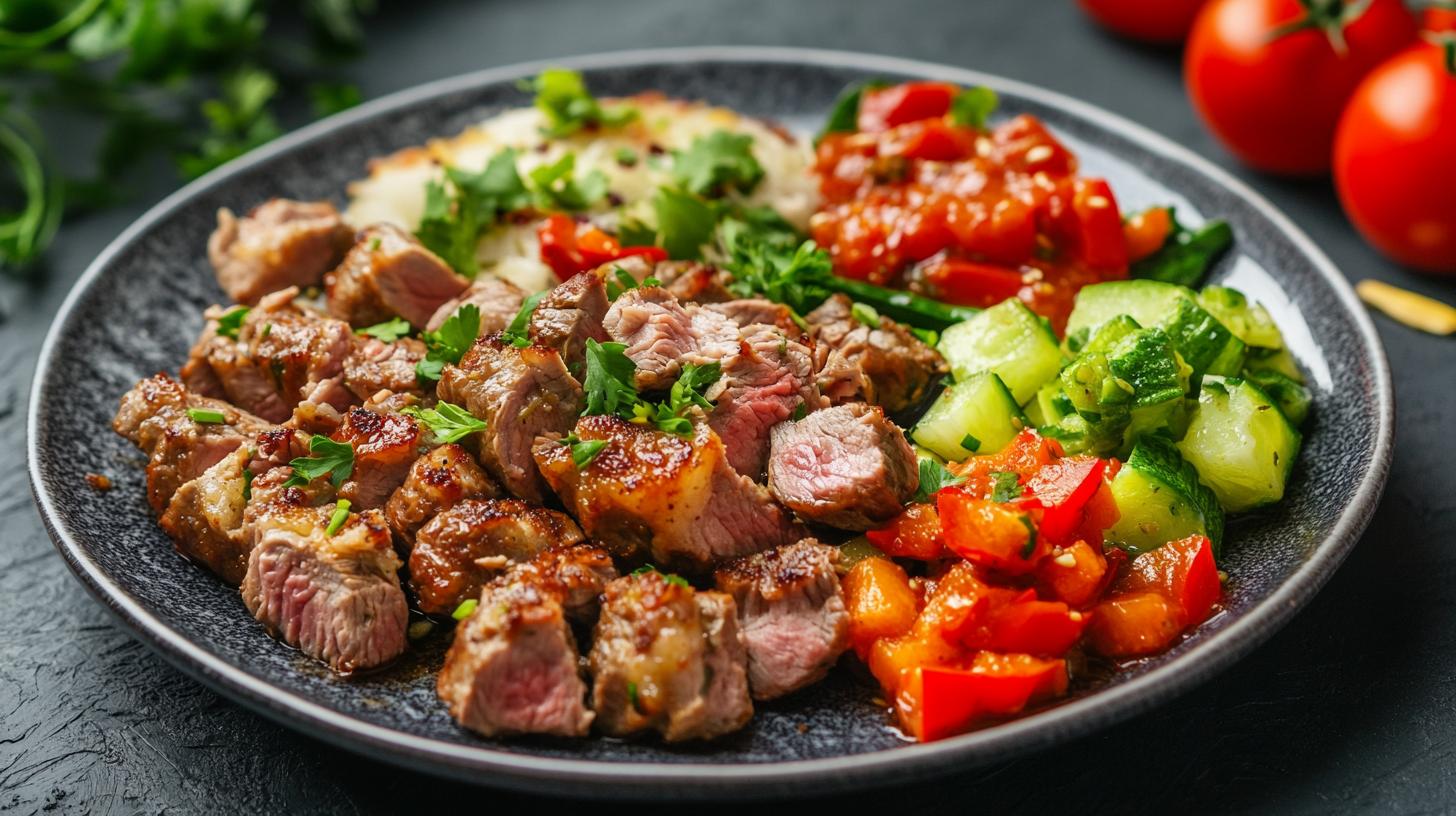 Еда на месторождении